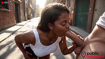 For a couple hundred bucks I fucked black women's throats and vaginas with my big white cock, how tight and hot they are!!![AI]