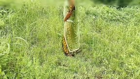 Jijaji meri gand fat gai Ravishing sali big ass sali hardcore fucked by jija outdoor