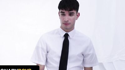 Missionary Boys - Cute Mormon Boy Rob Quin Fully Submits His Body To Perv Priest Parker Brookes