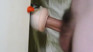 Fleshlight fuck with twitching orgasm 5