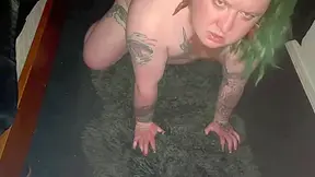 Long Hair Trans Man Fucks Cunt W Xl Dildo