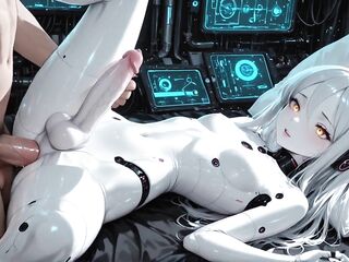 Spaceship Longing - Futa Android Bangs Chap (AI Generated)