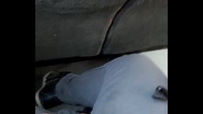 Jal&aacute_ndome la verga en el camion