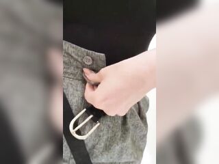 POV: Masturbating in the Bath at Work