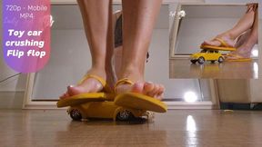 crushing your yellow VW Beetle with my flip-flop 720p - Mobile