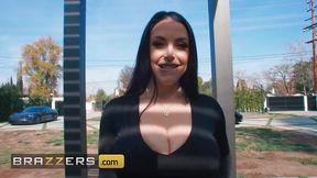 Angela and JMac explore intense intimacy with Angela White on Brazzers