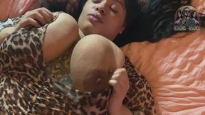 Latina on Back Bouncing Boobs