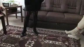 German amateur HOT MOM gives sloppy oral to long dick