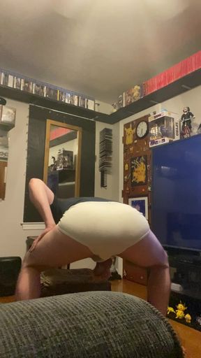 Edging in my buddy's FTL TIGHTY WHITES