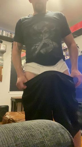Edging in my buddy's FTL TIGHTY WHITES