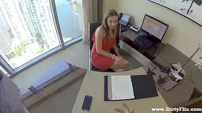 Lunch Break Secretary Fuck