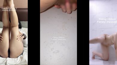 Korean Japanese mixed girl gets facialed squirted Asian bbw rode hard