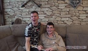 adorable coming of age 20yr student gagging 4 cock