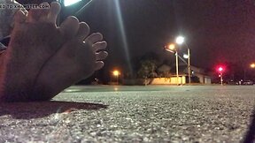 Public foot montage