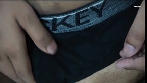 Sexy Boy Playing My Black Cock
