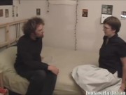 Hairy chubby hippie chick fucked and jizzed on