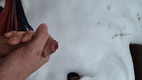 A good drain in the snow