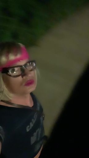 Public Sissy Slut Compilation CD Dildo Assfuck Outside in Panties