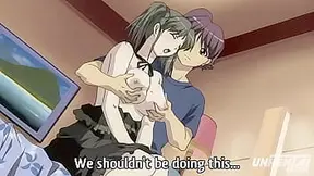 Hentai, Busty Cousin Lets Me Fondle Her Massive Tits, Gets So Horny [Uncensored, Subtitled]