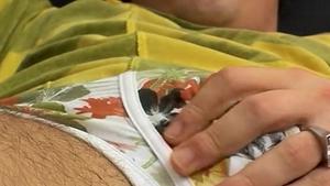 UndieTwinks.com - Twink Kyle Valasek demonstrates uncut dick