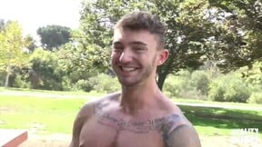 Muscle Hunk Jake's Asshole Stretched Wide