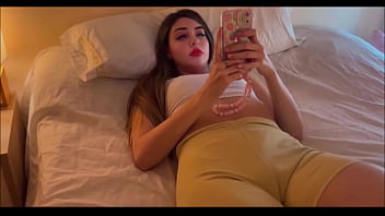 Redhead teen with blue eyes moans as old man creampies her tight pussy