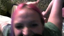 Foot Play and Stocking Gag!