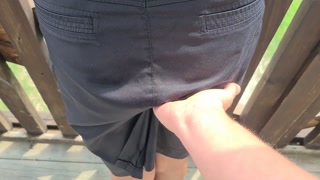 Sex with a beautiful girl in the woods