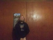 Jerking off by myself having fun with my big meat