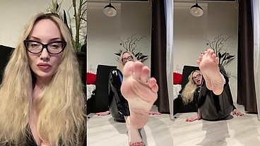 Feet CEI and humiliation