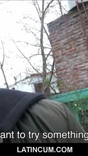 Amateur Straight Latino Boy Public Sex For Cash POV   Clip 1