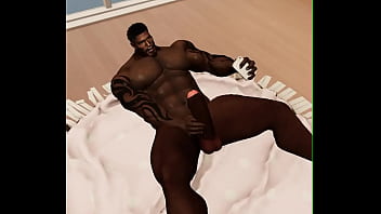 muscle hunk duane brown jerks 4 fans