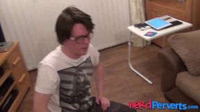 Lusty MILF Bella Star deepthroats big cock in naughty audition