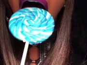 ASMR - Sucking Licking Moaning - Leather Jacket - EbonyLovers