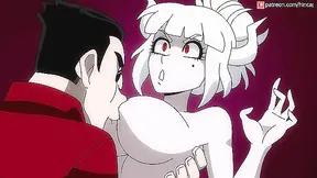 Succubus Tempts Hero with Steaming Morning Lust in Helltaker Adventure