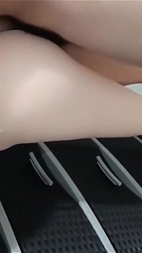 607 Big-bottomed Stepsister Returns From Church for Her Milk Dessert