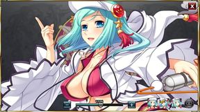 GIF 真恋姫夢想 天下統一伝 陸遜(水着)