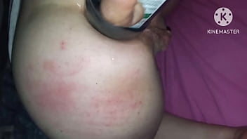 Ouch! That hurts - girl takes it in the ass