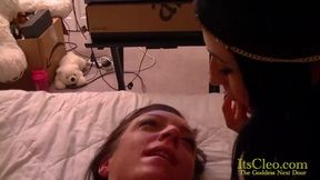 The real Cleo loves wet pussy and hard cock!
