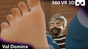 Giantess Val Has Fun With You (VR 360 3D)