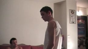 Diego fucked by the French twink Max for casting