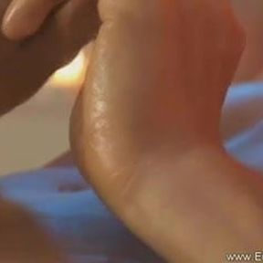 Erotic Self-Touching Massage