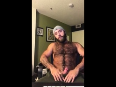 Hairy Lumberjack Shows Off his Cock ( No Cum )