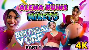 Alena Ruins Mikeys Birthday Vore Part1 SFX Without Muffled Screams[HD]
