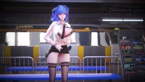 Office Lady Uniform; Pencil Skirt; Lace Thong; Secretary