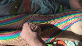 Sexy Costumed Step Sister Lets Me Touch Her Tight Virgin Pussy And Follow Her Outline