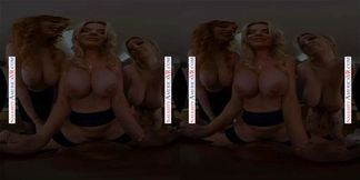 Naughty America College student finally gets the attention he's been seeking from his sexy MILF professors Dee Williams, Lauren Phillips, & Rachael Cavalli