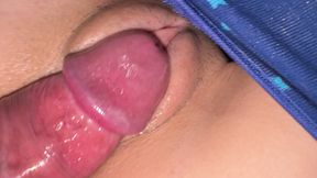 Too Big For My Tight 18 Pussy - My First Big Cock ( Add Me Free Nudes )