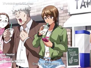 Anime Hentai, sexy wife want to have hard bang