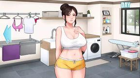 House Chores Cap 12 - Fucking My MILF Stepmom with Big Tits